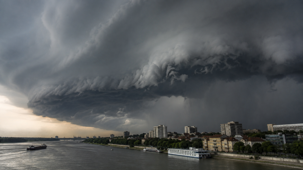 Meteo Balkans предупреждава: суперклетки се насочват към Русе