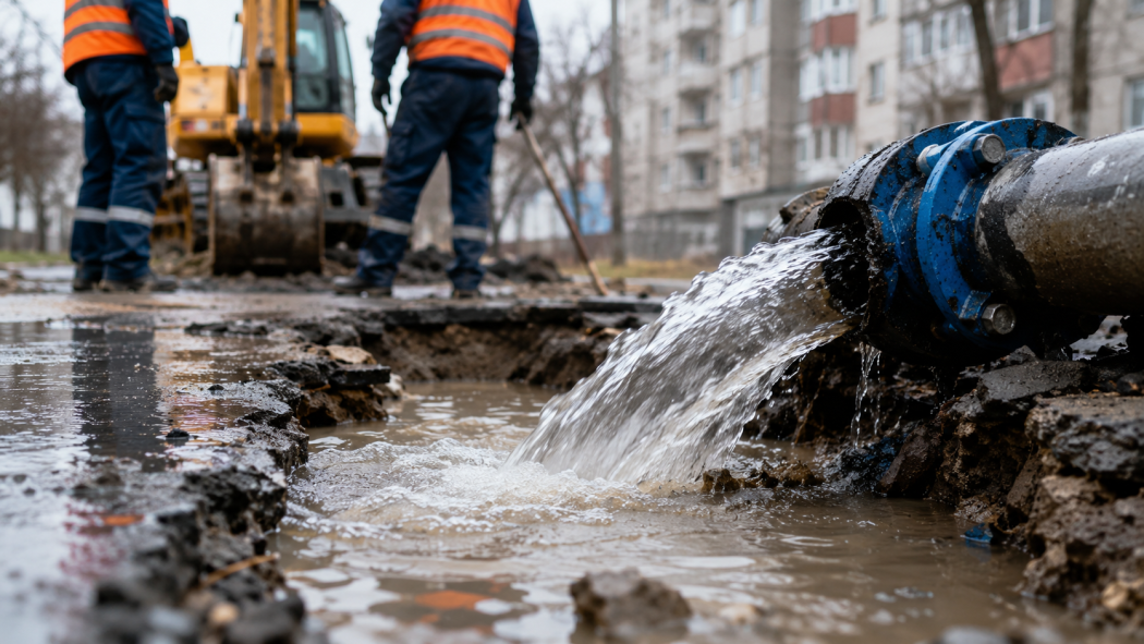 ВиК – Русе спря водата в кв. „Родина“ заради авария