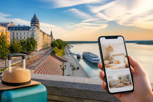 Русе излезе на 13-о място по търсене в Airbnb и Booking