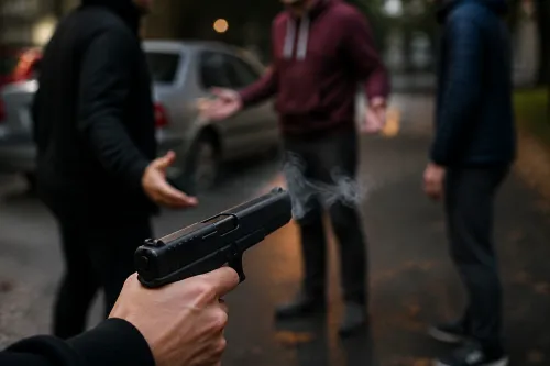 РУ–Бяла разследва спор в Обретеник след изстрел с газов пистолет