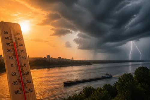Последният горещ ден: Русе стига 35°, от утре идват бури