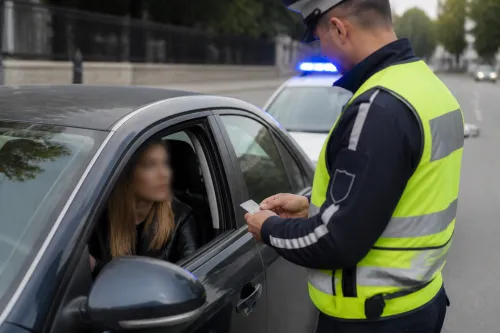 Пътна полиция в Русе спря 19-годишна шофьорка с метамфетамин