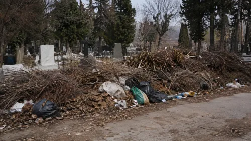Русенци алармират за бунища и риск от пожар в гробищен парк „Чародейка“