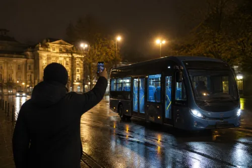 Русе пусна нощен транспорт по заявка с електробуси