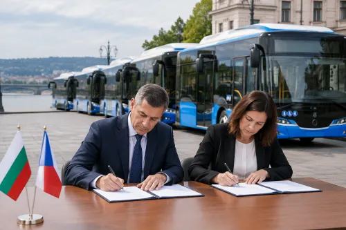 Русе подписа договор за 8 нови чешки електробуса