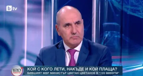 Цветан Цветанов: Някой е извел Десислава Атанасова през служебен вход и я е качил на частния самолет на Делян Пеевски