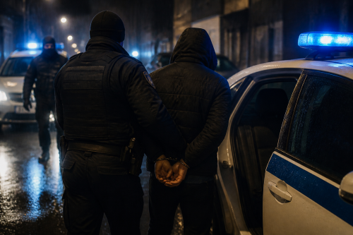 МВР-Русе задържа заподозрени за серия кражби от магазини и коли
