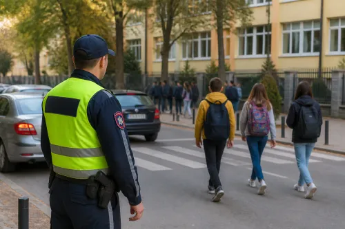 ОДМВР – Русе засилва контрола край училищата