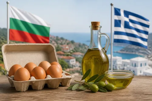 „Знам цените“ сравни България и Гърция: яйцата по-евтини у нас, зехтинът – там