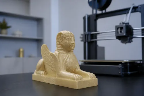 Русенският университет отпечата 3D сфинкса от Боровското съкровище