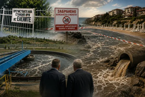 (ВИДЕО) За мръсното море и за затворения плаж на Свети Влас дължим "благодарност" единствено на ВиК-Бургас и Община Несебър