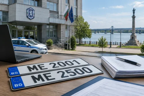 МВР-Русе отвори серия МЕ за номера по избор