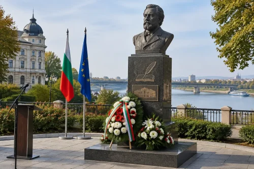 Русе откри паметен знак на Стоян Михайловски