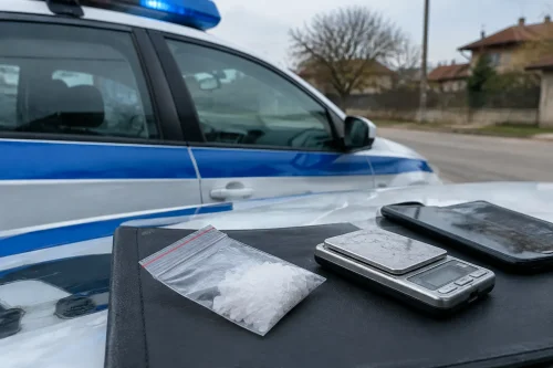 Полицията в Бъзовец залови 30-годишен с метамфетамин