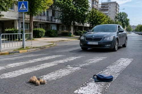В Русе кола блъсна 5-годишно дете на пътека