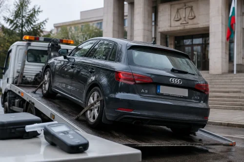 Районният съд в Русе отне Audi A3 на шофьорка с 2,25 промила