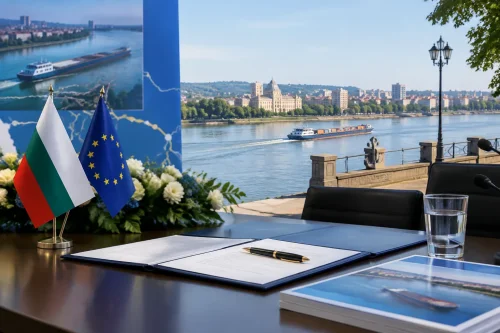 Георги Пеев подписа Дунавската декларация и постави FAST Danube II