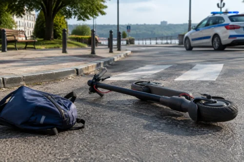 Полицията в Русе издирва тротинеткаджия след удар на 11-годишно дете