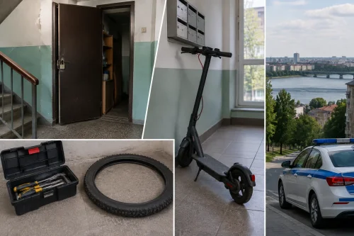 Първо РУ в Русе задържа 30-годишен за кражби в блокове