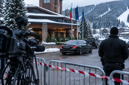 Румен Радев събира ПБ в Пампорово, НСО спира журналисти