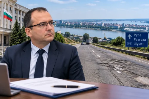 Мартин Димитров пита МРРБ за ремонт на пътя Русе–Шумен