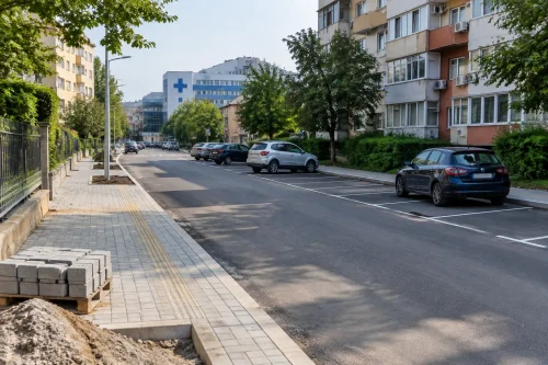 Община Русе влага 204 хил. евро в тротоари и паркоместа