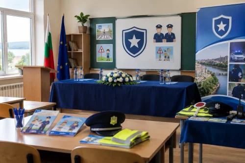 Полицията откри детско управление в училище в Две могили