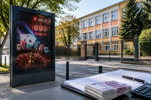 НАП наложи глоби за 632 000 евро за хазартна реклама край училища