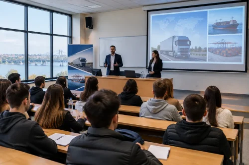 NS Logistics срещна студенти в Русе и отвори път към кариера