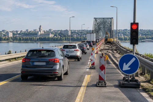 Ремонт на Дунав мост свива трафика до една лента
