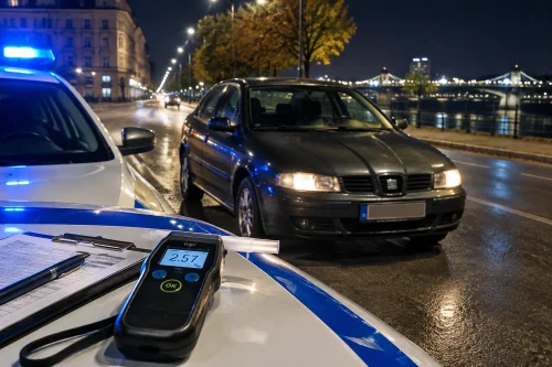 Полицията в Русе хвана шофьор с 2,57 промила
