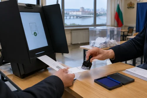 ЦИК върна печата върху машинните разписки