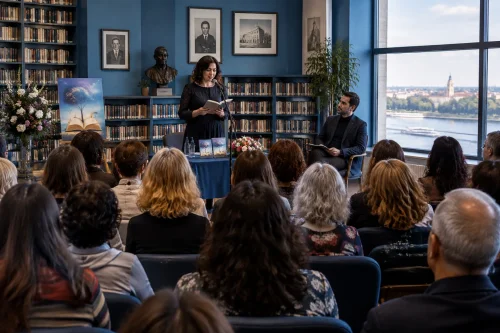 Катя Йорданова представи „Книжарница за мечти“ пред пълна зала в Русе