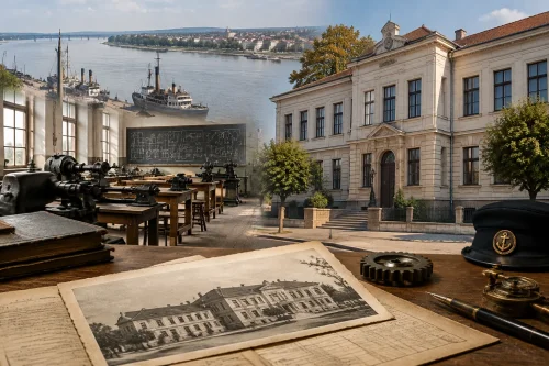 Механо-техническото училище в Русе тръгва през 1921 г.