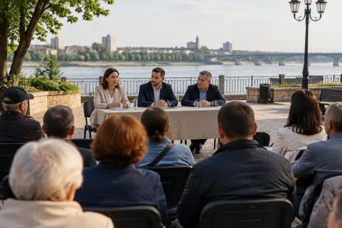 Депутати от „Прогресивна България“ проведоха среща с граждани в Бяла