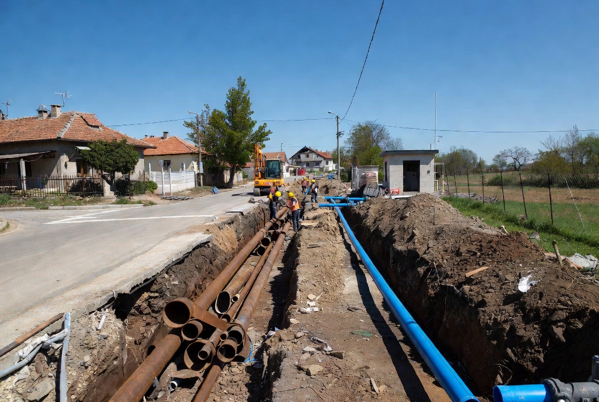 ВиК – Русе започва подмяна на водопровода по ул. „Лозенец“ в Николово