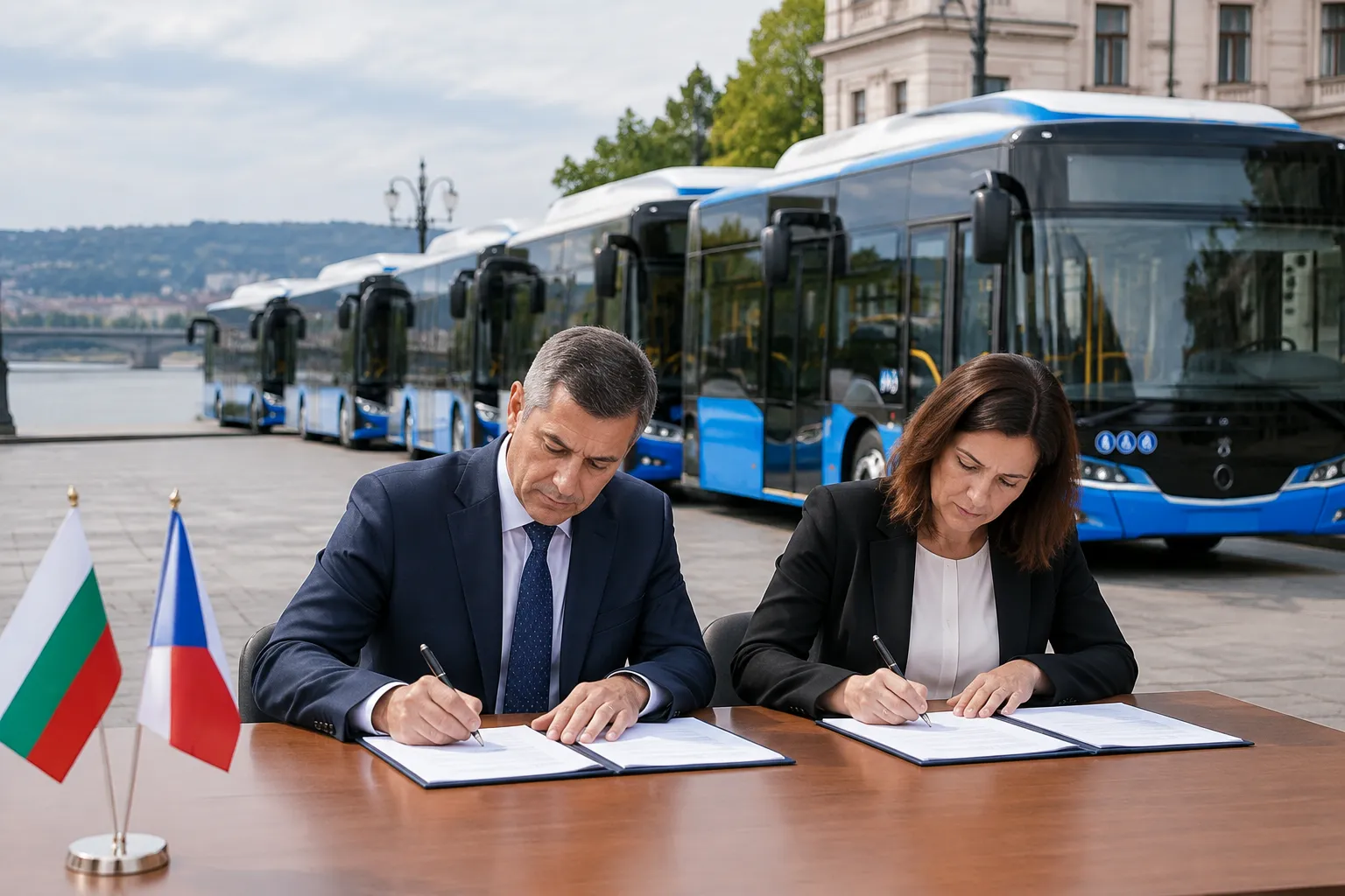 Русе подписа договор за 8 нови чешки електробуса