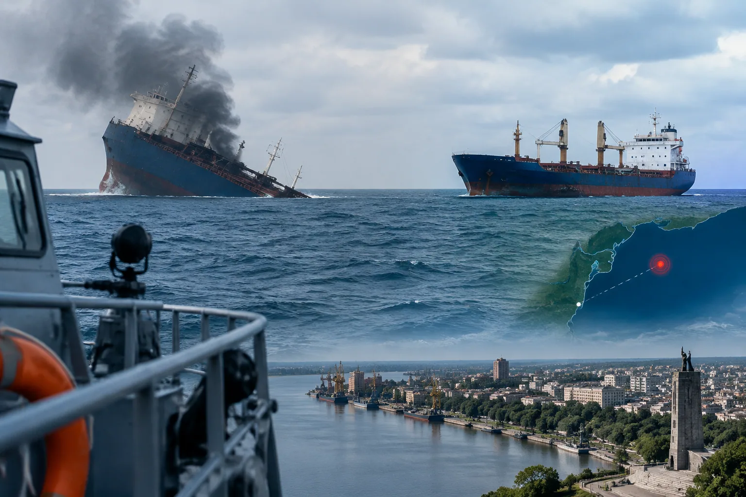 ALFA WATAN потъна край Бяла, 10 моряци остават в неизвестност