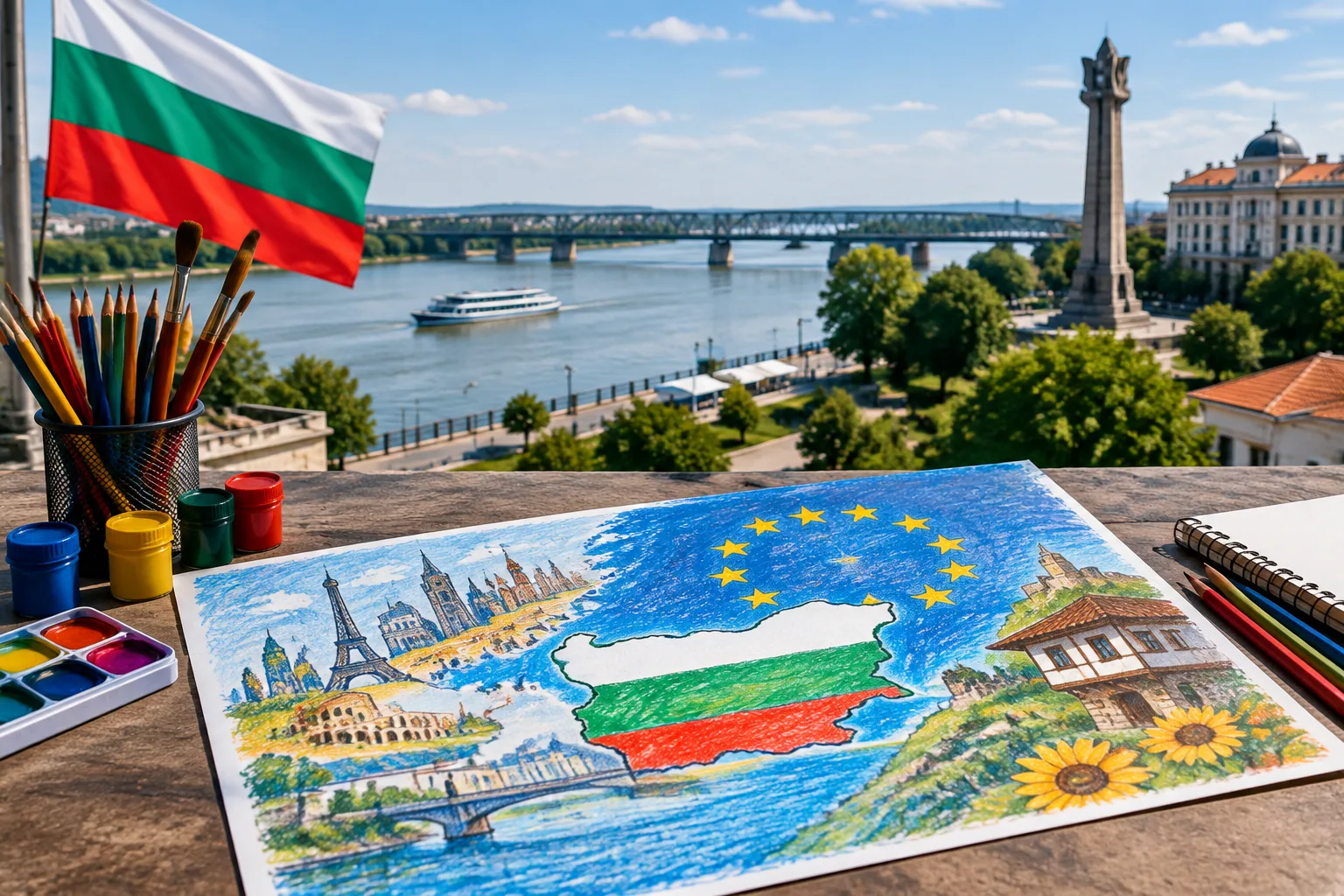 „Европа Директно – Русе“ обяви конкурс за рисунка за 20 години в ЕС