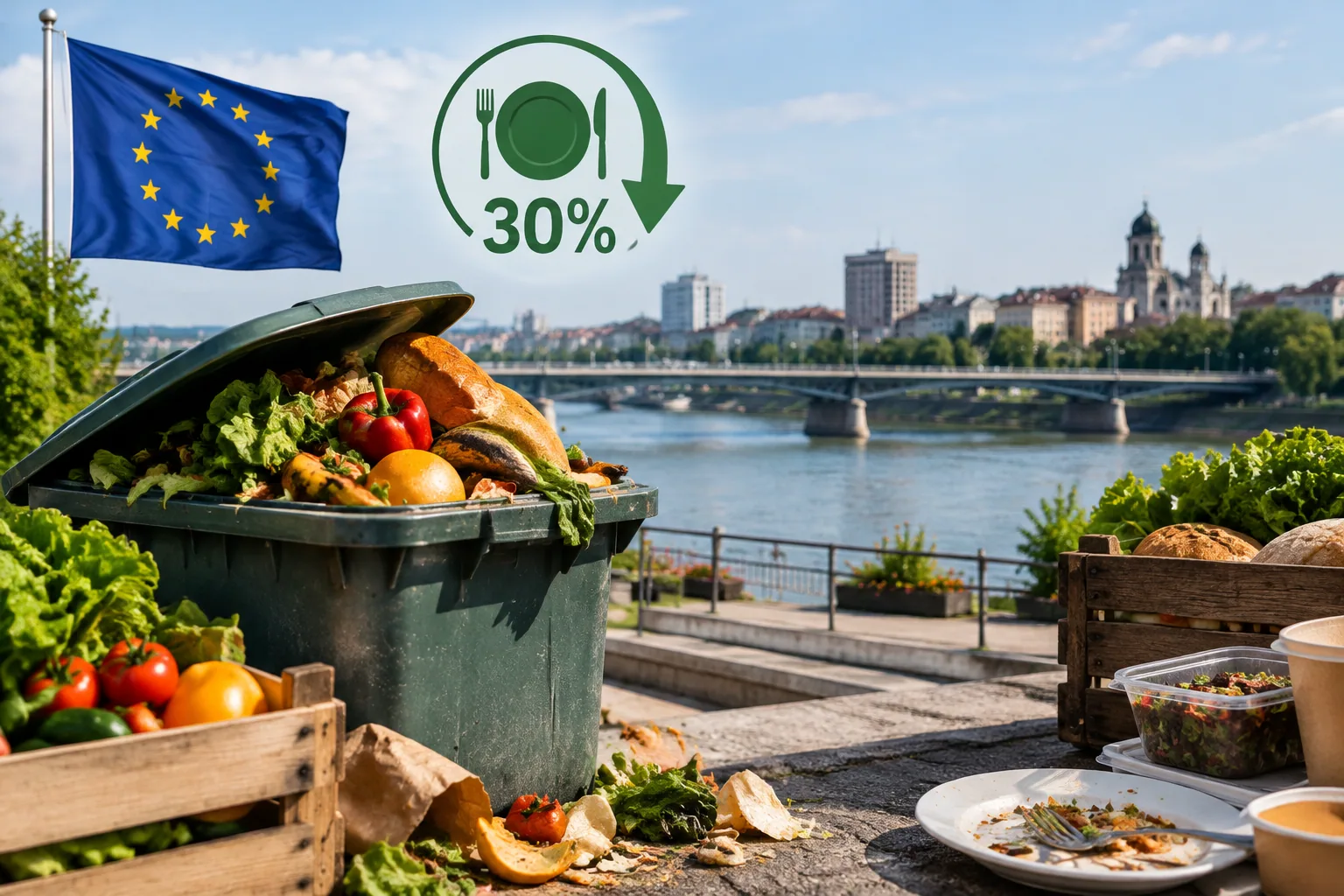 ЕС задължи България да намали хранителния отпадък с 30%