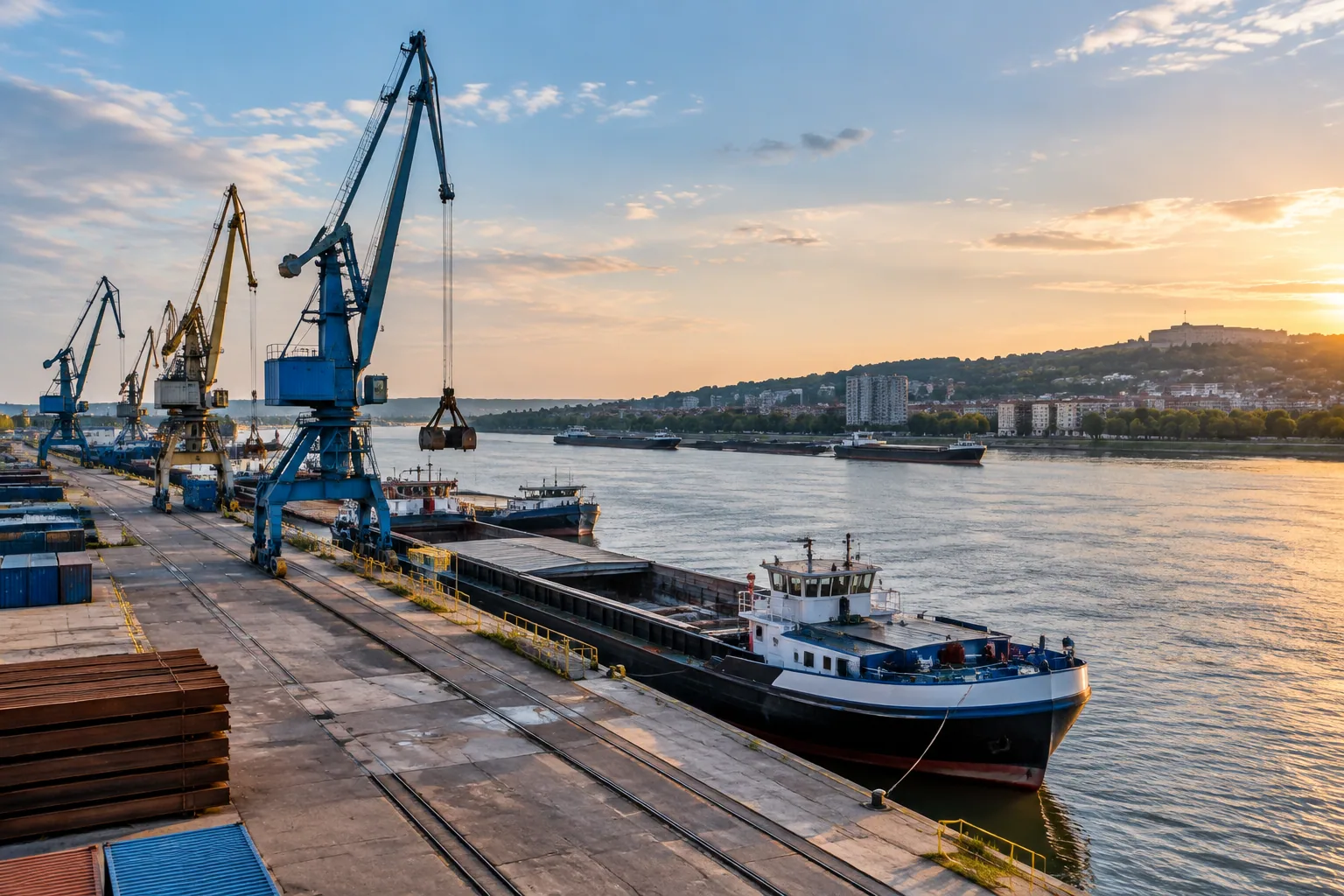Министерството на транспорта пуска концесии за терминалите в Русе