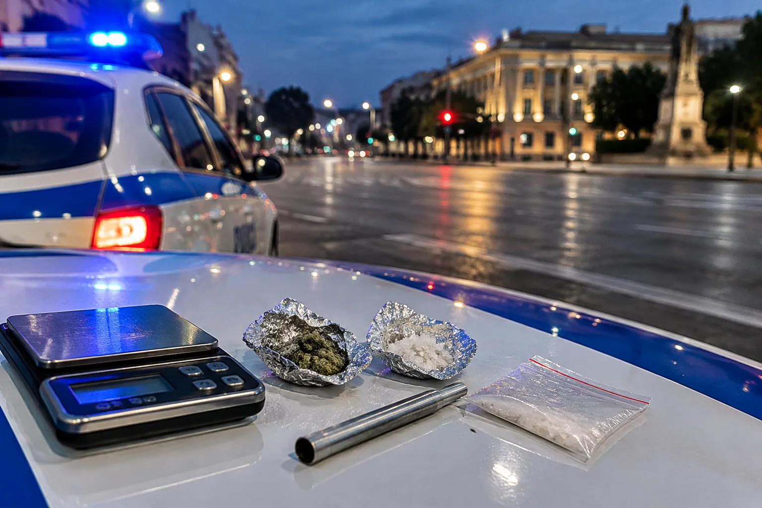 Полицията в Русе задържа трима мъже с марихуана и метамфетамин