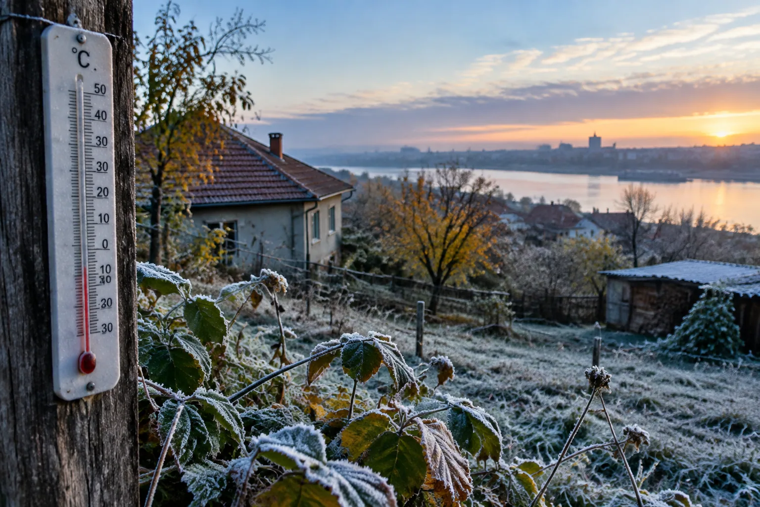 Ушинци в Разградско посрещна октомври с -0,3°C