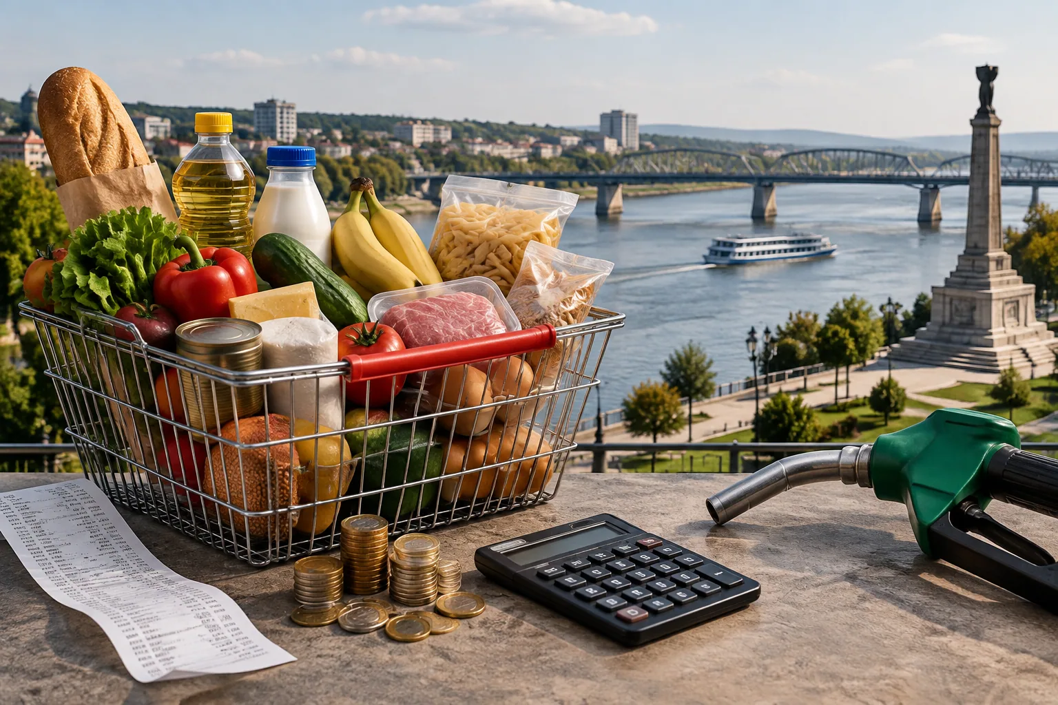 КНСБ отчете кошница от 61,82 евро и скок до 9%