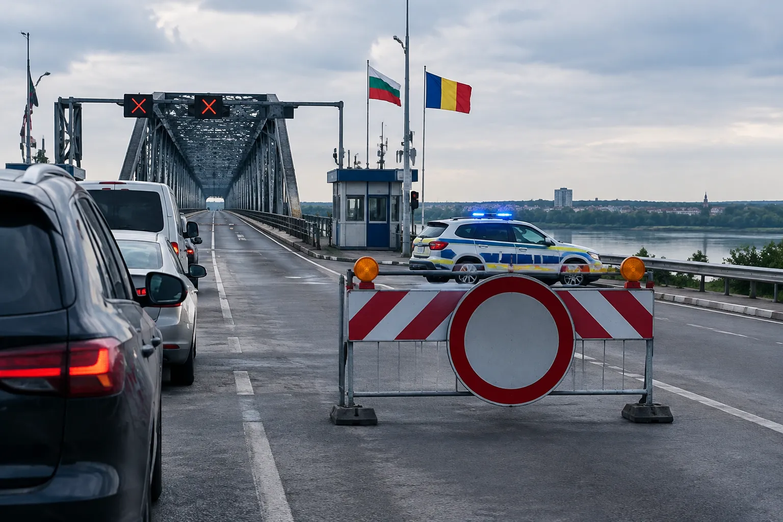 Дунав мост при Русе спира трафика за пробега Русе–Гюргево