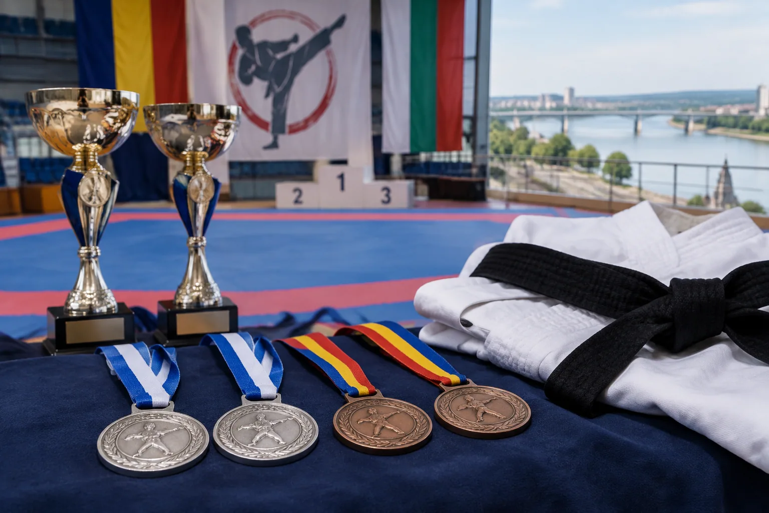 Клуб „Бушин“ от Русе взе два сребърни медала на Romania Open