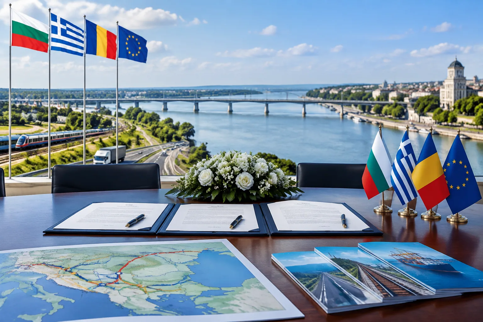 България, Гърция и Румъния планират 25 ключови транспортни проекта