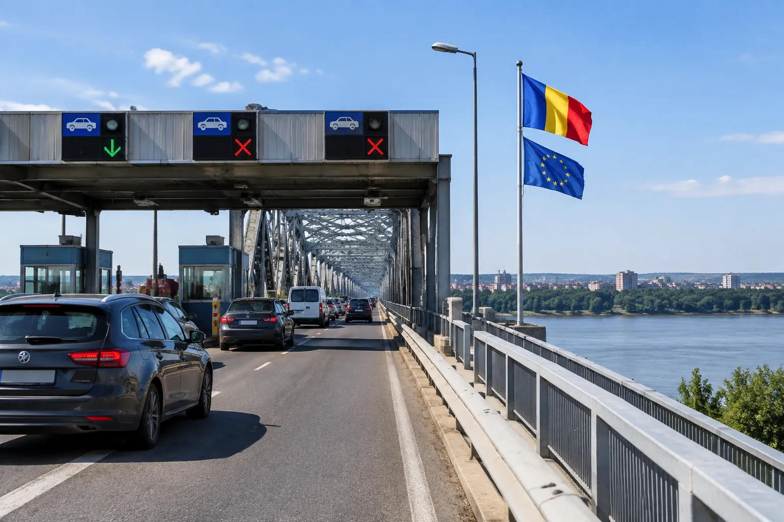 Румъния маха таксата на Дунав мост към Русе