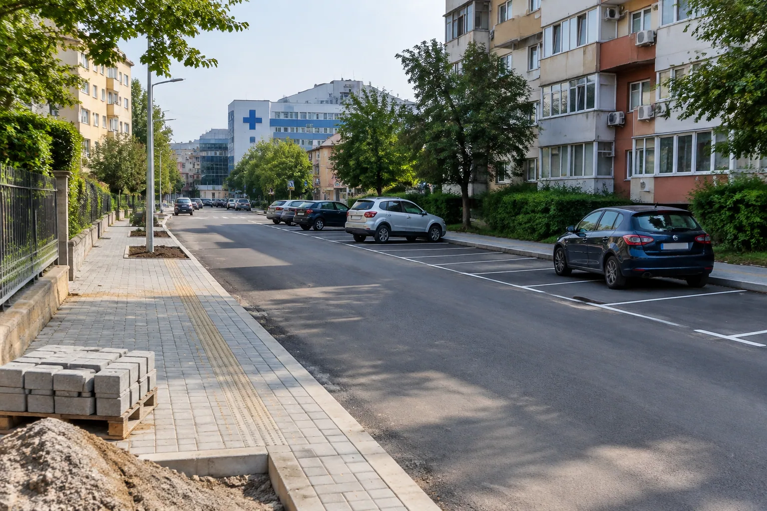 Община Русе влага 204 хил. евро в тротоари и паркоместа