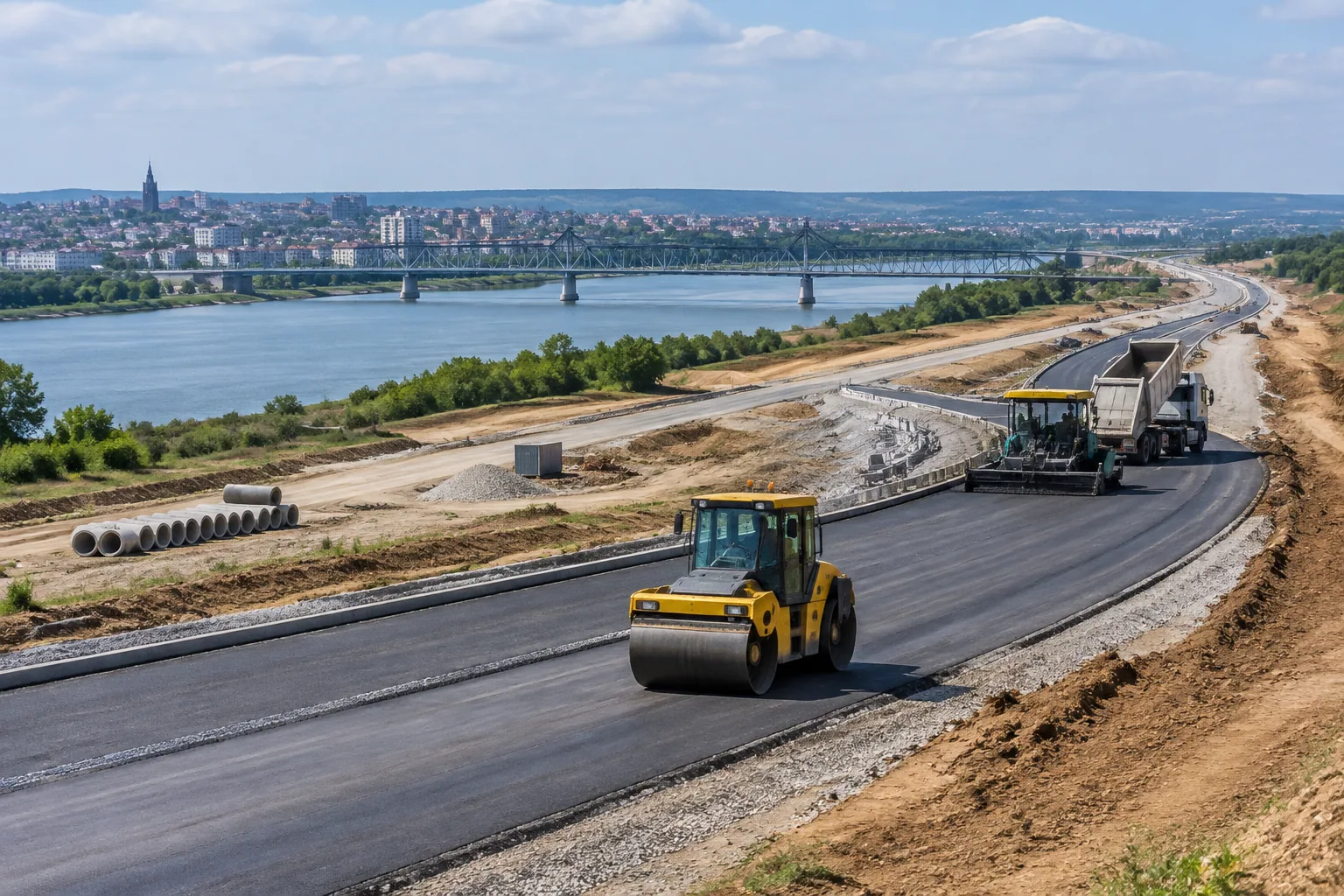 МРРБ: 75 км от магистралата Русе–Търново са в строеж